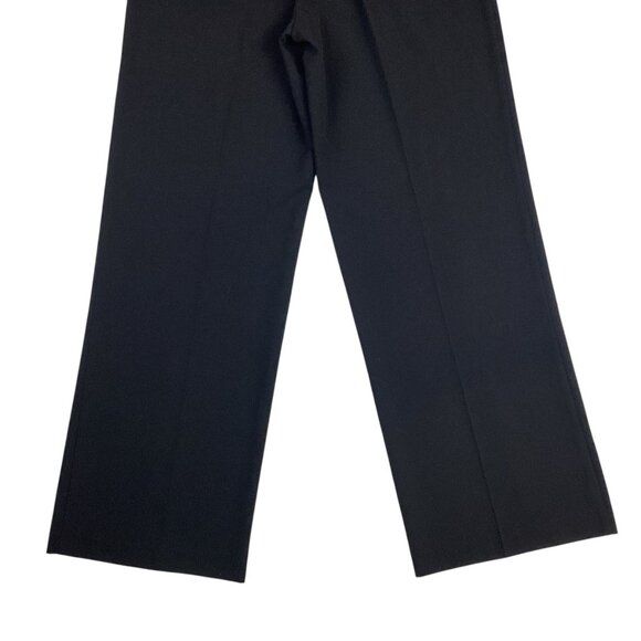 Soft Surroundings Womens Medium Petite Wide Leg Pants Black - Picture 7 of 10